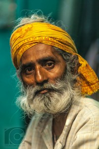 Indian Man (Not) Smoking (alt medium)