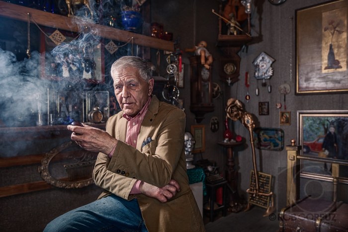 VALERY IN HIS STUDIO - Moscow, Russia